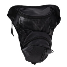 Riñonera de cuero ajustable para aventuras al aire libre. Uso multiusos. Diseño transpirable. Resistente a la decoloración. Bolsa para muslo