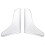 Acrylic Bath Splash Guard Removable for Easy Cleaning 1