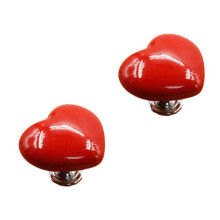 Creative Press Tank Push Buttons for Your Toilet Stand-Red 2pcs