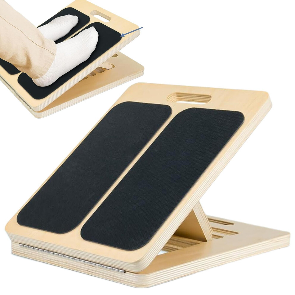 Ankle Stretch Board, Slant Board for Calf Stretching, Tilt Plate for Knee, Feet, Leg