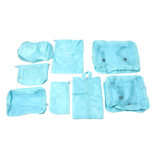Waszak, schoenentas, pakblokkenset voor koffers, reisbagage-organizers, compressie-opbergruimte, waterdicht, gaasbovenpaneel, lichtgewicht,