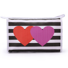 Veelzijdige make-up opbergtas met levendig design en bohemian patronen, reisorganizer van zacht polyester, hoogwaardig materiaal.