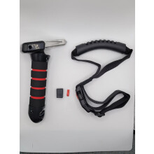 3-in-1 Car Door Handle Set for Seniors and Disabled Persons (1 Red Handle + 1 Pull Handle)