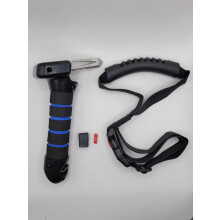 3-in-1 Car Door Handle Set for Seniors and Disabled Persons (1 Blue Handle + 1 Pull Handle)