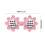 Bouton de jeans réglable Boutons de jeans à fleurs-5 4