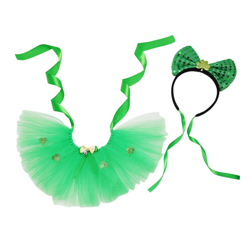 Costume de jour StPatrick pour chien de compagnie, accessoires-1 1