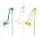 Chat Teaser baguette jouet interactif chat Teaser jouet-Jaune 3