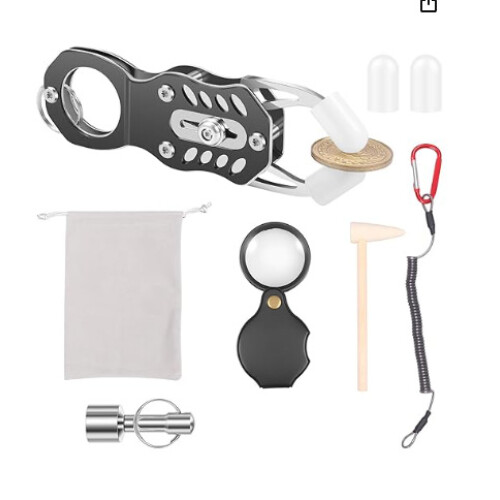 Kit per test di monete tascabili, test di monete d'oro e d'argento - Kit per test di risonanza 2