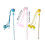 Chat Teaser baguette jouet interactif chat Teaser jouet-Jaune 2