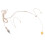 Micrófono para auriculares 51mm, 118cm, conector de 3.5mm 3
