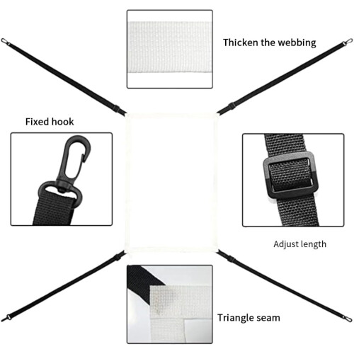 Target strike zone for baseball net, softball, adjustable pitching target for 7X7 net, central target only, strike zone 1