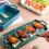 Ceramic Baking Dish with Double Handles, Rectangular Oven Safe Pan for Lasagna and Casserole, Blue 5