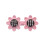 Bouton de jeans réglable Boutons de jeans à fleurs-8 1
