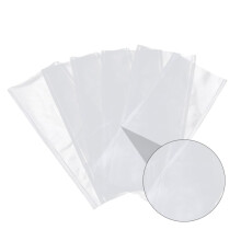 50 pieces PVA watersoluble fishing bags quick dissolving bait bags for carp fishing portable for fresh and saltwater environments