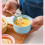Porcelain Baking Dish Ramekins with Lid Mini Casserole for Custard Appetizer Dips Blue 5