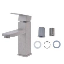 Faucet Doirteal Seomra Folctha, Faucet Doirteal Comhla Ceirmeach Faucet Seomra Folctha Saor ó Luaidhe le Draein Aníos agus Píobáin Soláthair le