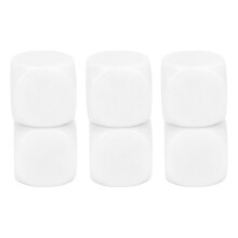 Dadi personalizzabili in colori assortiti, pratici dadi didattici con angoli arrotondati e design leggero per accessori di gioco portatili.