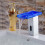 Automatic Sensor Faucet with Solid Brass Motion Activated Construction, Color-Changing High Sensitivity Sensor for Water Temperature Awareness, Easy I 5