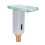Automatic Sensor Faucet with Solid Brass Motion Activated Construction, Color-Changing High Sensitivity Sensor for Water Temperature Awareness, Easy I 2