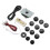 DIY Kit Microswitch Arcade Buttons Joystick USB Encoder LED Arcade Button Windows Arcade Games for Raspberry Pi, Durable Components with Removable Bal 3