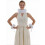 Women Ruff Collar Decorative Wristband False Collar Lapel-White 6
