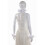 Women Ruff Collar Decorative Wristband False Collar Lapel-White 5