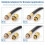 Car Compression Test Gauge Kit Set 5