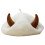 Fashionable Devil Horn Beret Hat Woolen-White khaki horn 1