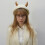 Fashionable Devil Horn Beret Hat Woolen-White khaki horn 7