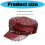 Gothic PU Leather Beret Hat vintage Unisex Design-brown 4