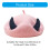 Popular Devil Horn Painter Hat Warm Wool Winter-Pink red horn 2