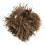 Foldable Winter Plush Earmuffs With Metal Star-Deep khaki 1