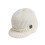 Equestrian Cap With Warm Ear Pads Stretchable Knit-White 1