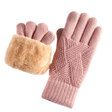Touch screens Compatible Winter Gloves Double Lining Cold-5