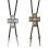 Classical Golden And PU Leather Necklace-Ancient bronze 2
