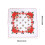 Multipurpose Cotton Women's Handkerchief-Flower pattern one 4