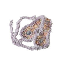 Knits Ear Cover Headbands Earmuffs Winter Gear For Women-Purple