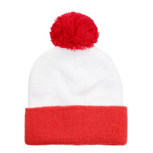 Popular Contrasting Color Knitted Brimless Hat Soft Stretchy-1