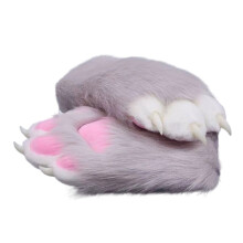 Themed Party Gloves Imitating Animal Colorful Nails Accents-3