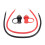 250A Copper Battery Terminal Connectors 3/8in Stud Red Black 14