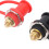 250A Copper Battery Terminal Connectors 3/8in Stud Red Black 11