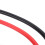 250A Copper Battery Terminal Connectors 3/8in Stud Red Black 9