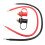 250A Copper Battery Terminal Connectors 3/8in Stud Red Black 8