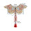 Detachable False Collar with Red Flower Embroidered Flower Lapel 3