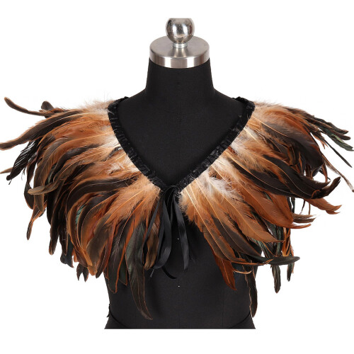 Luxury Feather Cloak Lightweight Design-primary color