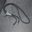 Classical Cattle Skull Pendant Necktie Soft PU-Ancient bronze 5