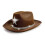 Sparkling Western Hat Kids Role Play Head Accessory-brown 6