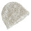 Trendy Sparkling Hat with Hollowout and Sequined Design-White 1