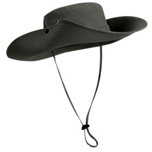 Sun Hat Wide Brimmed Lightweight Foldable For-Army Green