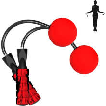 Jump Rope for Fitness, Home Exercise with Tangle-Free Rapid Speed Adjustable Steel Cable, Slim Body Workout Tool